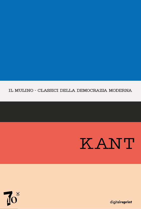 Copertina ebook classici della democrazia: Kant