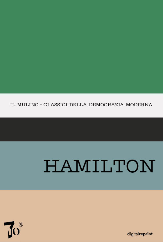 Copertina ebook classici della democrazia: Hamilton